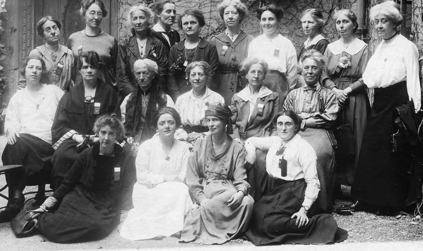 Delegazione WILPF britannica al Secondo Congresso Internazionale delle Donne, Zurigo, 1919