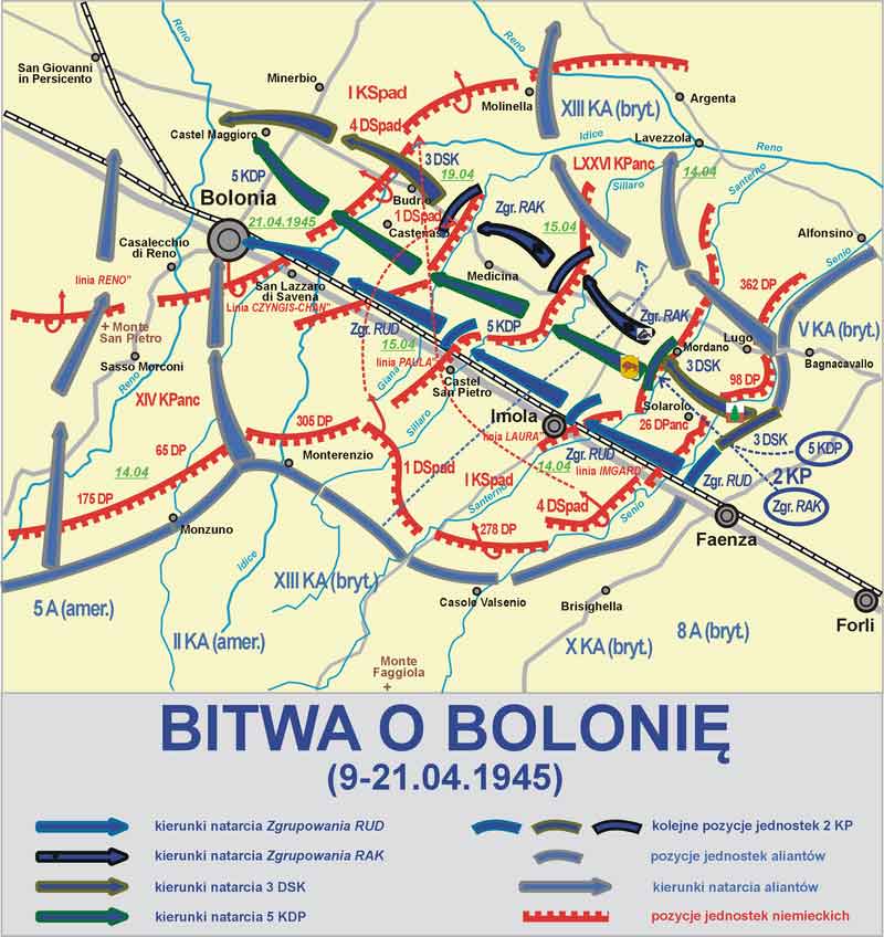 Piano di attacco di Bologna