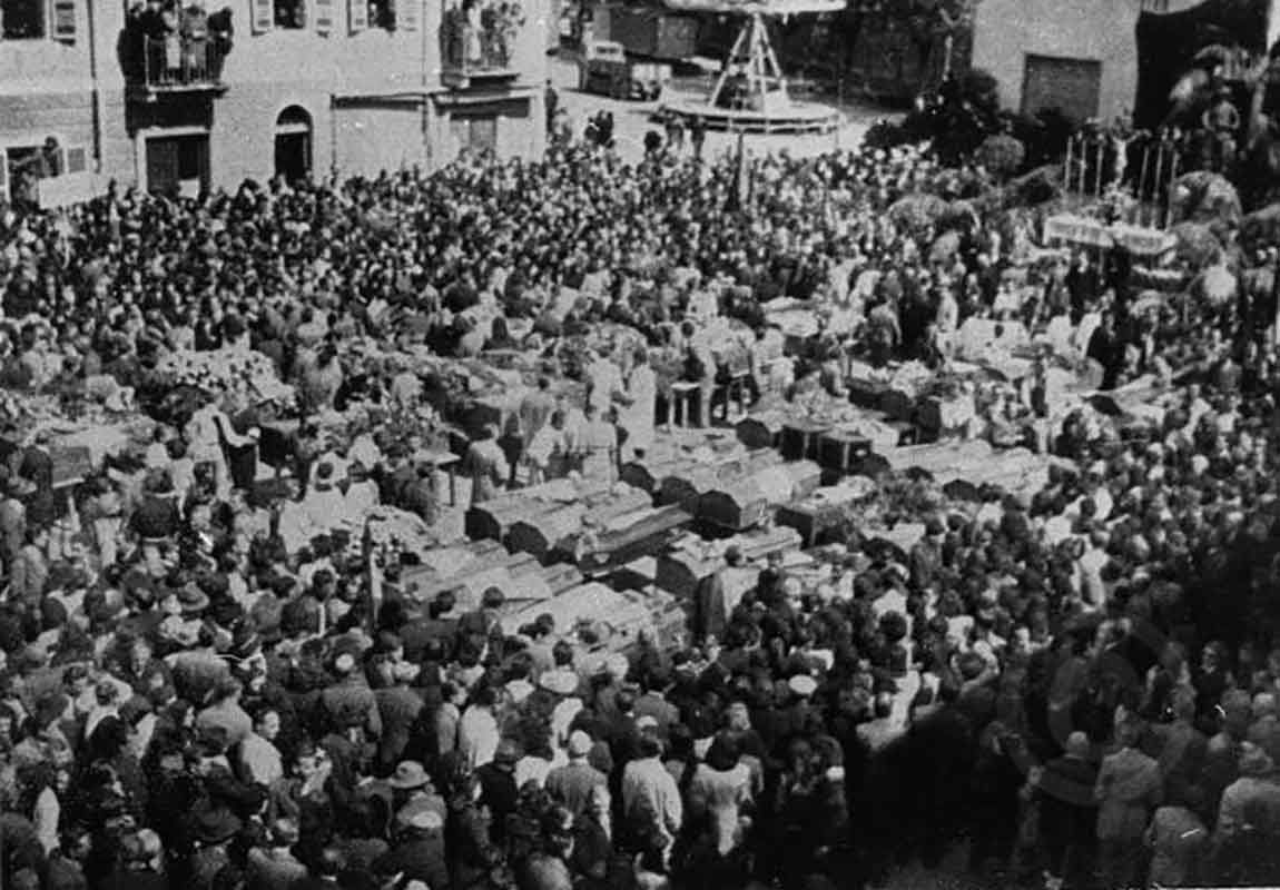 Funerali delle vittime della strage di Grugliasco