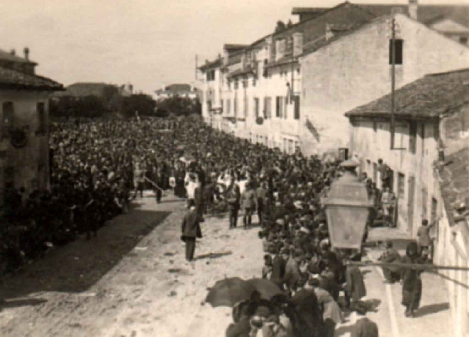 Il funerale di Giacomo Matteotti a Fratta Polesine