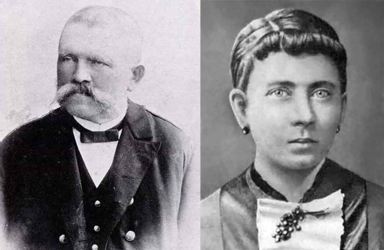 Alois e Klara Hitler