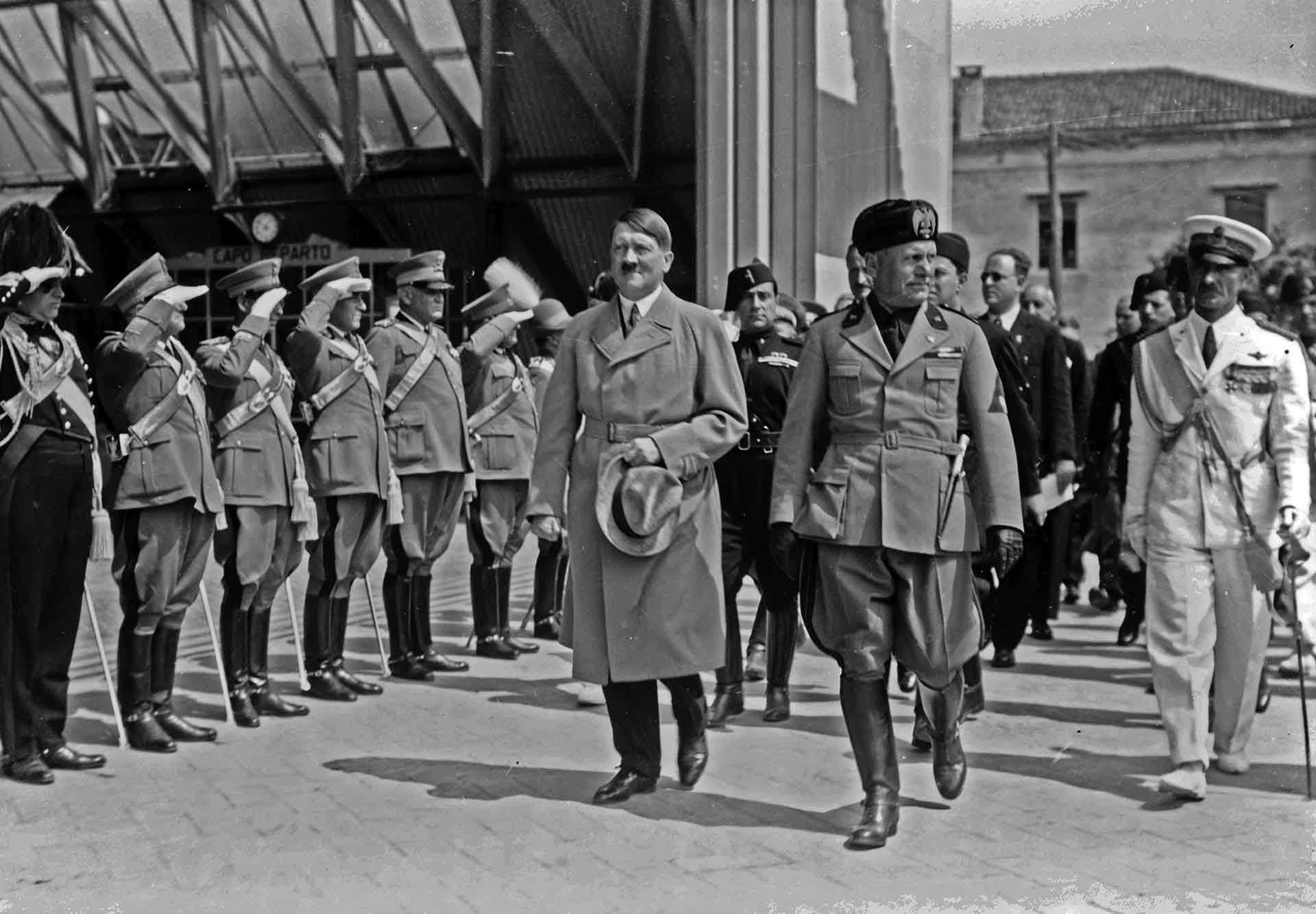 Mussolini e Hitler a Venezia, giugno 1934