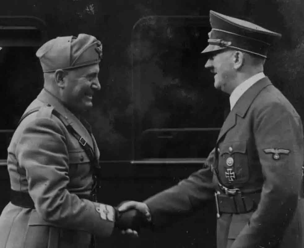 Benito Mussolini e Adolf Hitler, 1941