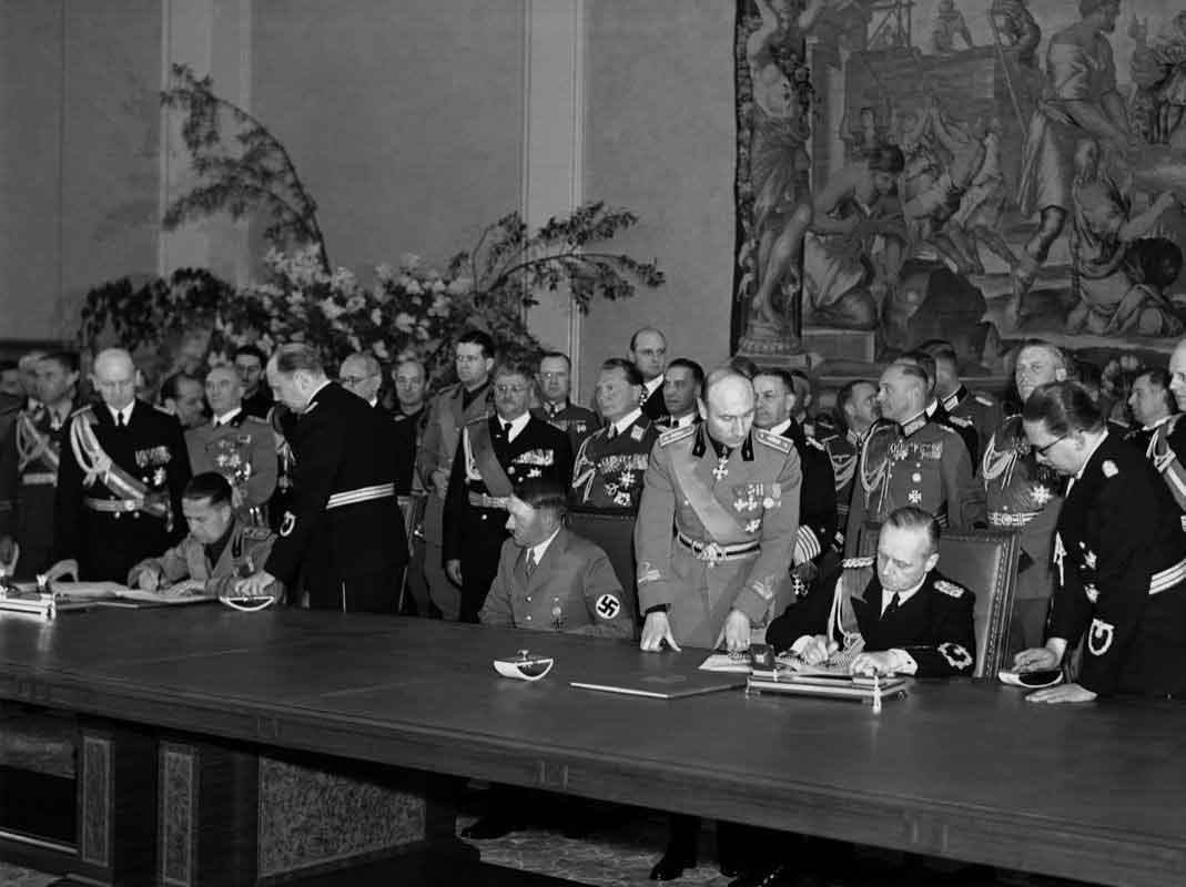 La firma del Patto d'Acciaio, Berlino 22 maggio 1939