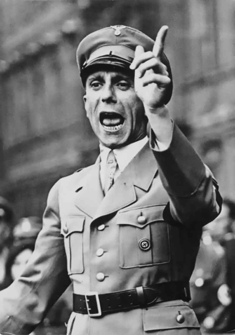 Goebbels, agosto 1934