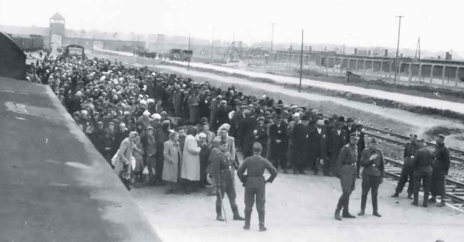 L’arrivo di un «trasporto» a Birkenau