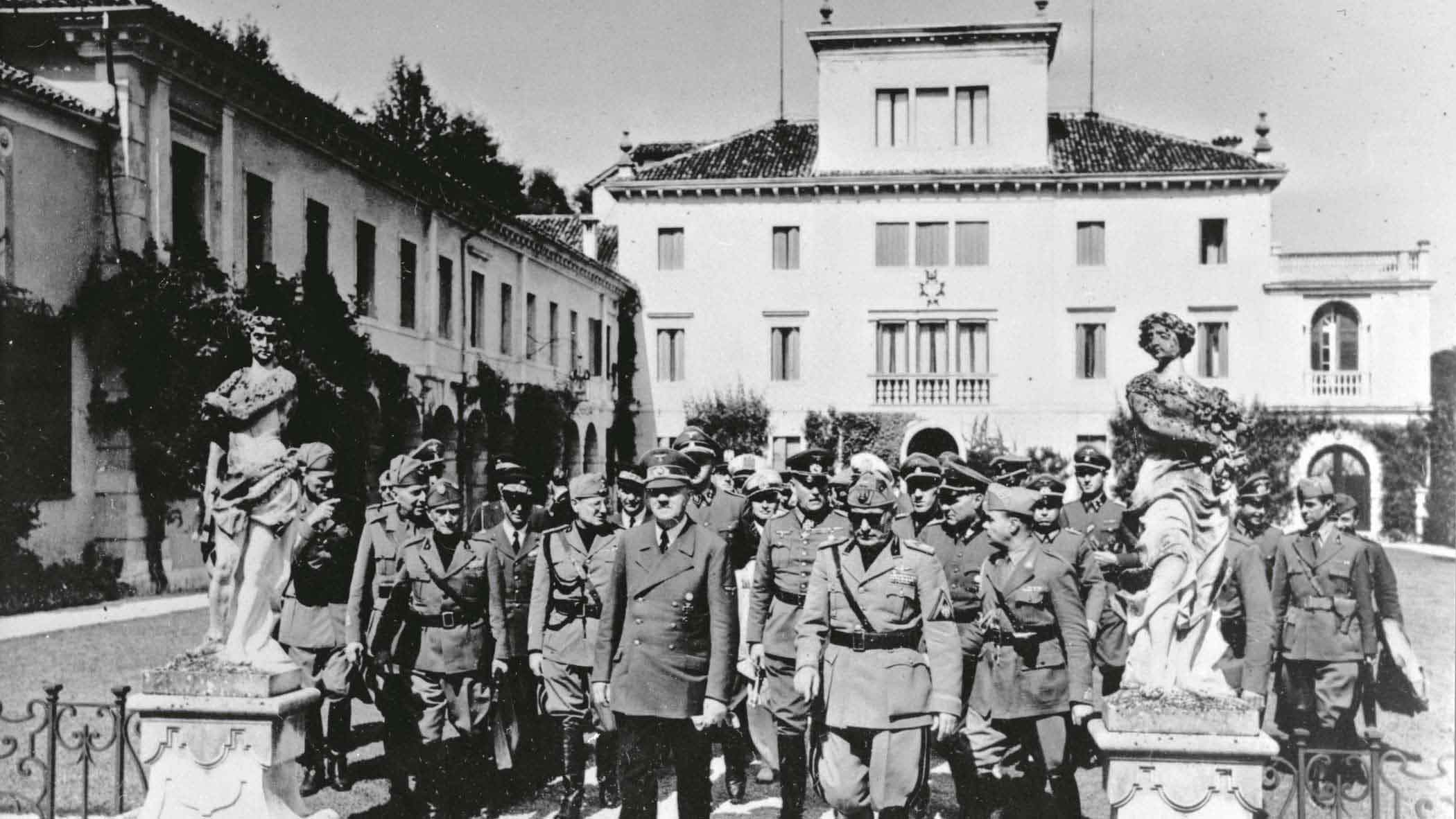 Mussolini e Hitler a Villa Gaggia di Feltre